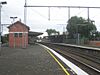 Citybound view from Auburn platform 2 facing towards platform 3