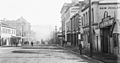 Elizabeth Street Hobart - showing J Evans Stables, J Robb the Saddler, Patent Agency and Trade Mark Office (c1910) (11229297624)