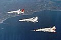 F-14 Tomcat prototypes in flight c1972