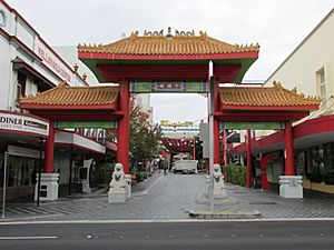 Fortitude Valley Chinatown entrance