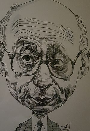 Gerald Kaufman by Trog