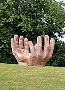 Giant Hands sculpture, Glenrothes