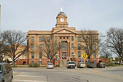 Jones County Courthouse in Anson, Texas