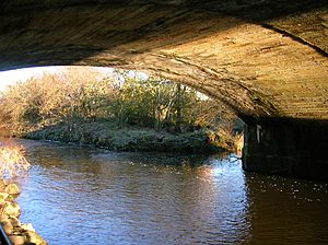 Kilwinning Bridge and Garnock Island