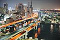 Kobe Meriken Park area at night 2016-06-14