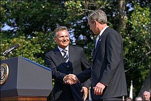 Kwasniewski and bush