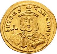 Leo III with Constantine V (reverse)