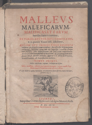 Malleus maleficarum