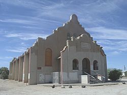 The C. H. Cook Memorial Church, listed in the National Register of Historic Places