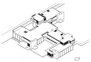 Schindler House isometry