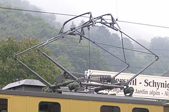 Schynige Platte diamond pantograph