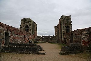 Stafford castle interior