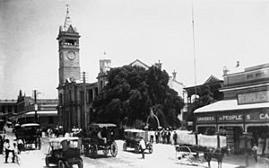 StateLibQld 1 166199 Gill Street in Charters Towers, north Queensland, ca. 1914