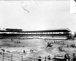 Weeghman Park Construction