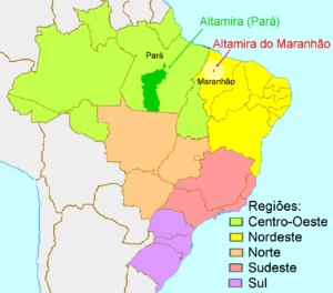 Altamira Para e Maranhao