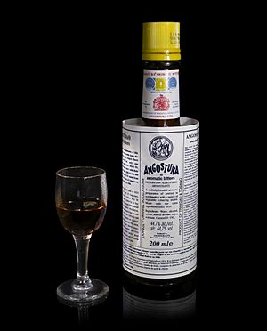 Angostura aromatic bitters dD