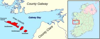 Aran Islands location