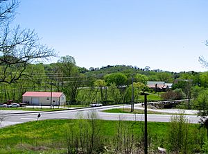 Beechgrove, viewed from the Beech Grove Confederate Cemetery