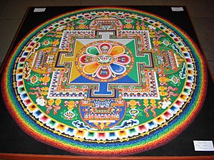 Chenrezig Sand Mandala