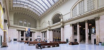 Chicago union station hall