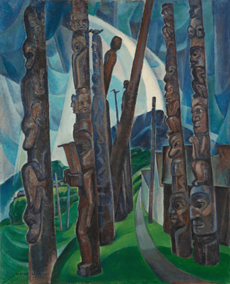 Emily Carr 1928 Kitwancool