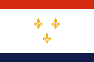 Flag of New Orleans, Louisiana