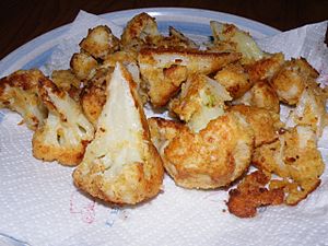 Fried cauliflower