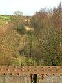 Giffen railway from overbridge