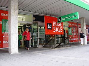 Harris Scarfe shopfront, Hobart