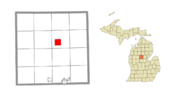 Location within Clare County