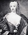 Hedwig Taube von Hessenstein c 1740 by Lorens Pasch the Elder