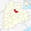 Karimnagar in Telangana (India).svg