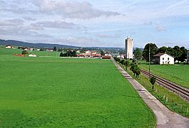 Les Verrières village