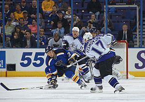 Lubomir Visnovsky shoots