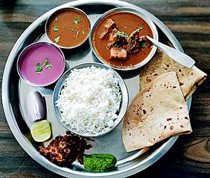 Malwani Chicken Thali