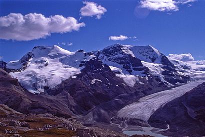 Mts. Athabasca and Andromeda from Wilcox Pass2