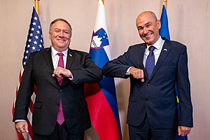 Secretary Pompeo Meets with Slovenian Prime Minister Jansa in Ljubljana (50222923282)