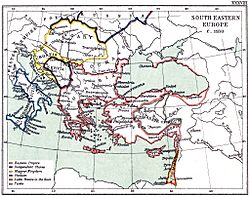 South-eastern Europe c. 1180