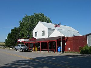 Morgan's Store and Post Office on Ellsworth's Main Street, summer 2010