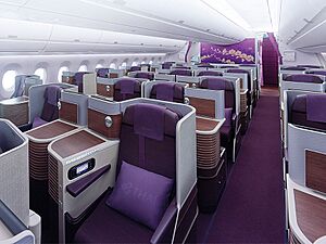 Thai Airways Royal Silk Class (Business Class) A350-900 - Solstys