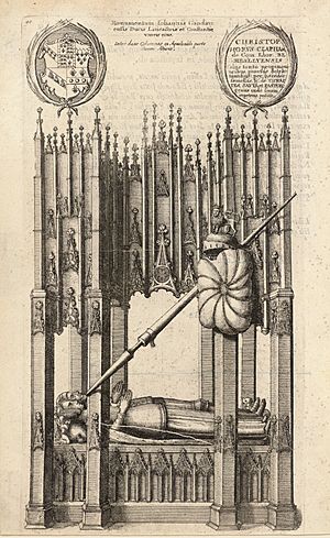 Wenceslas Hollar - John of Gaunt (monument)