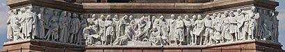 Albert Memorial Friese Facing South - May 2008