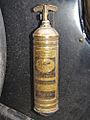 Carbon tetrachloride 1930s fire extinguisher