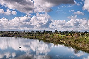 Clouds over Horseshoe Lake (5463811533)