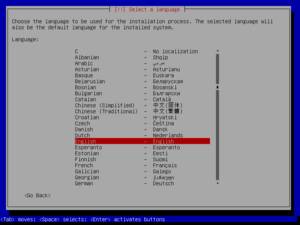 Debian10-text-installer