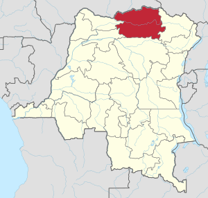 Location of Bas-Uélé