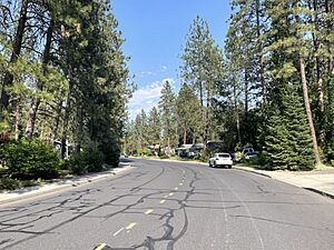 Typical residential scene along Regina Avenue in Fairwood