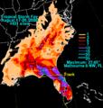 Fay 2008 rainfall