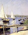 G. Caillebotte - Voiliers à Argenteuil