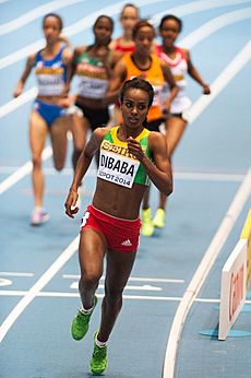 Genzebe Dibaba Sopot 2014